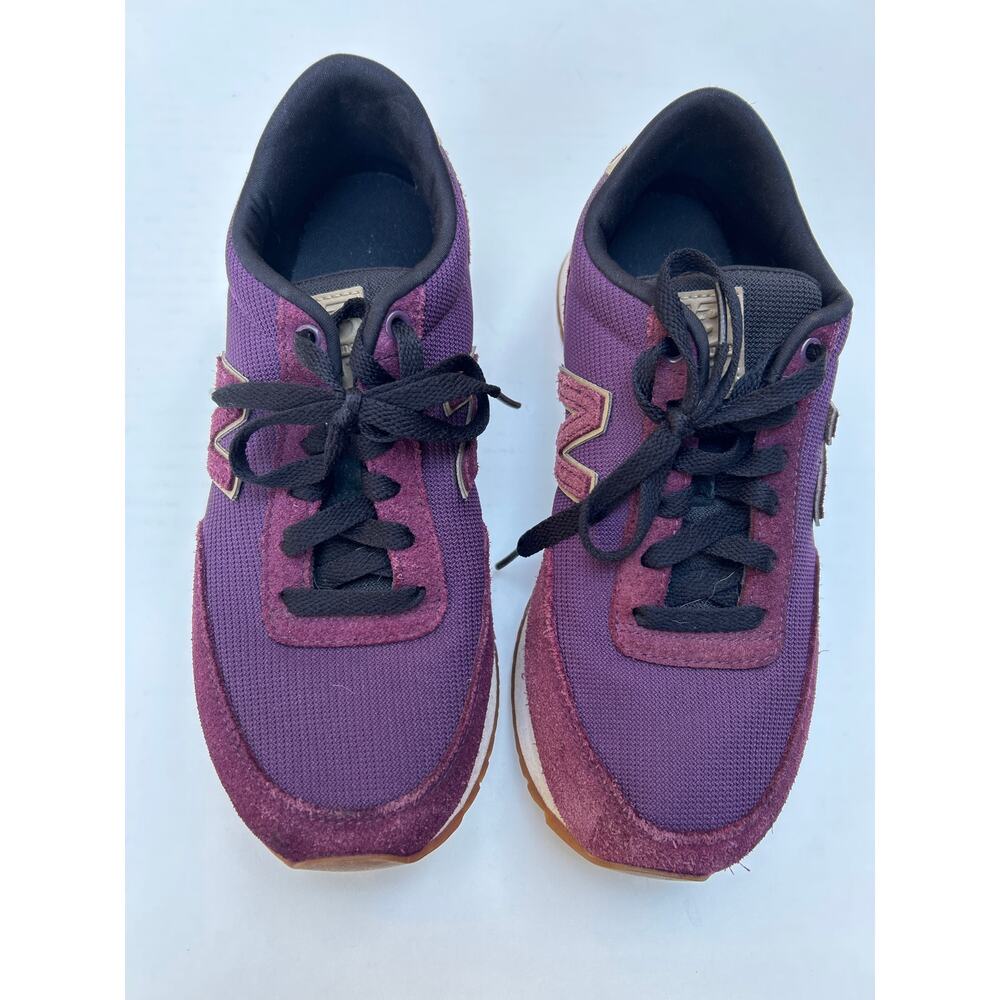 New Balance 501 WZ501TLA Sneakers Tennis Shoes Women's Purple Suede Accents 8 - Picture 8 of 11